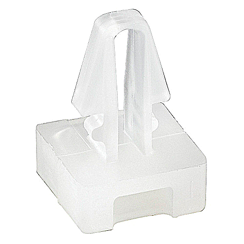 Product image for Thomas & Betts TC5823 4 x 6 Inch Dimensions 1/4 Inch Hole Natural Cable Tie Push Mount