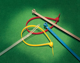 Cable Tie .4x.9" 2-Dir Screw Mt-#8 Screw