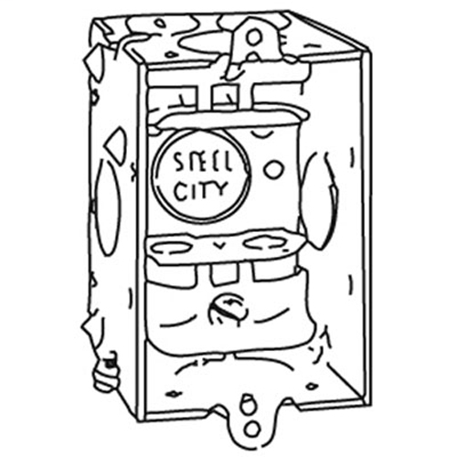 Product image for ABB LXLE GANGBLE SWTCH BX 12.5C 1/2