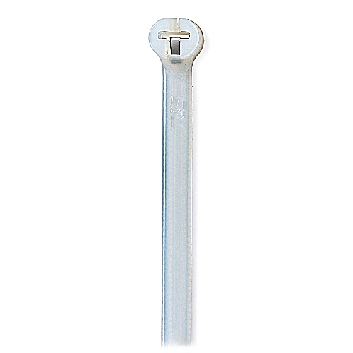T&B TY25M CBL TIE 50LB 7" NAT NYLON