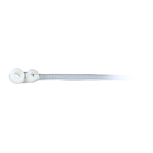 T&B TY535M Cable Tie 50lb 8" Natural Nylon with Stainless