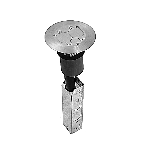 Product image for POKE-THROUGH UNIT W/COVER