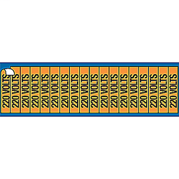 Conduit and Voltage Marker Cards - Vinyl