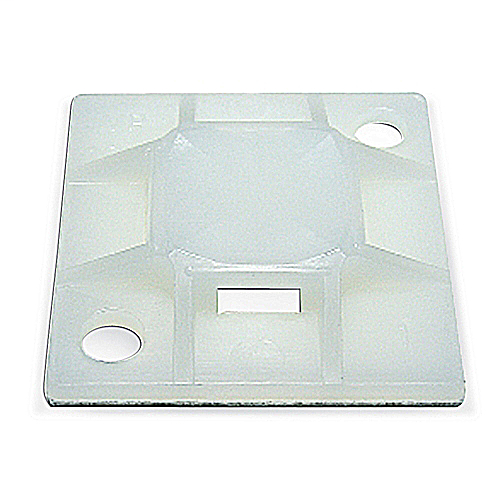 Product image for Catamount MPNY-750-9-D 3/4 Inch Rubber Mounting Base Natural Cable Tie