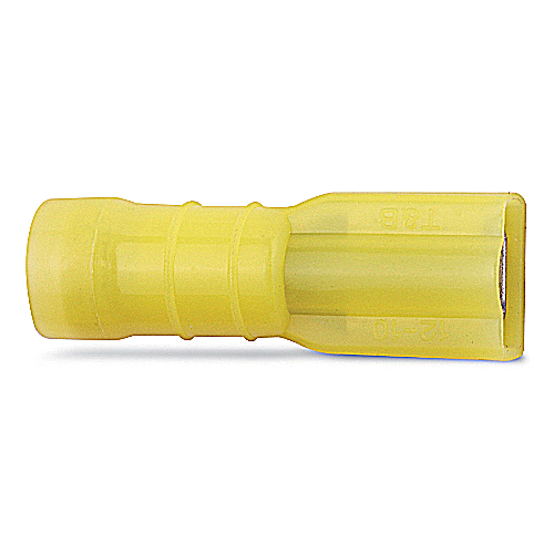 Thomas & Betts 10RC-2577 12-10 AWG Wire Range .250 Inch Tab Size Fully Insulated Nylon Female Flag Disconnect Thomas & Betts 10RC-2577 12-10 AWG Wire Range .250 Inch Tab Size Fully Insulated Nylon Female Flag Disconnect