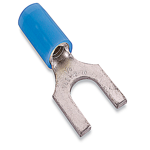 RB14-8F - T&B RB14-8F Ins Nyl Fork Term 18-14 #8 Blue