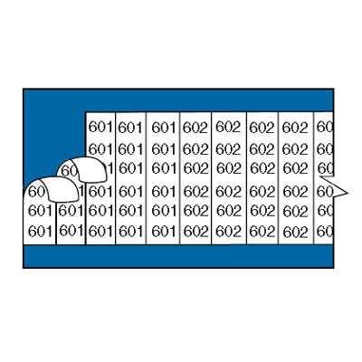 Wire Marker Cards - Vinyl Cloth