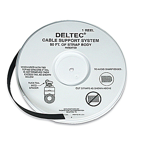 T&B CSS-50R DELTEC TIE WRAP 50' PER ROLL T&B CSS-50R DELTEC TIE WRAP 50' PER ROLL