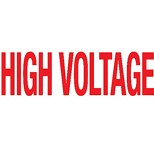 Product image for EZCode WJA-0076 Self-Sticking Polyester Safety Labels