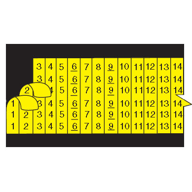 Wire Marker Cards - Vinyl Cloth