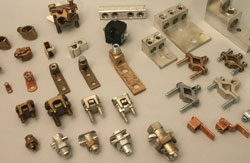 Type H High Strength Split-Bolt Connector made of Bronze Alloy for Use on Copper Conductors. Conductor Range for Equal Main and Tap 2 Sol.-6 Sol.