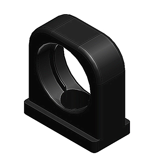 Product image for ABB BFH-48-0 CONDUIT 1PC SUPPORT PA