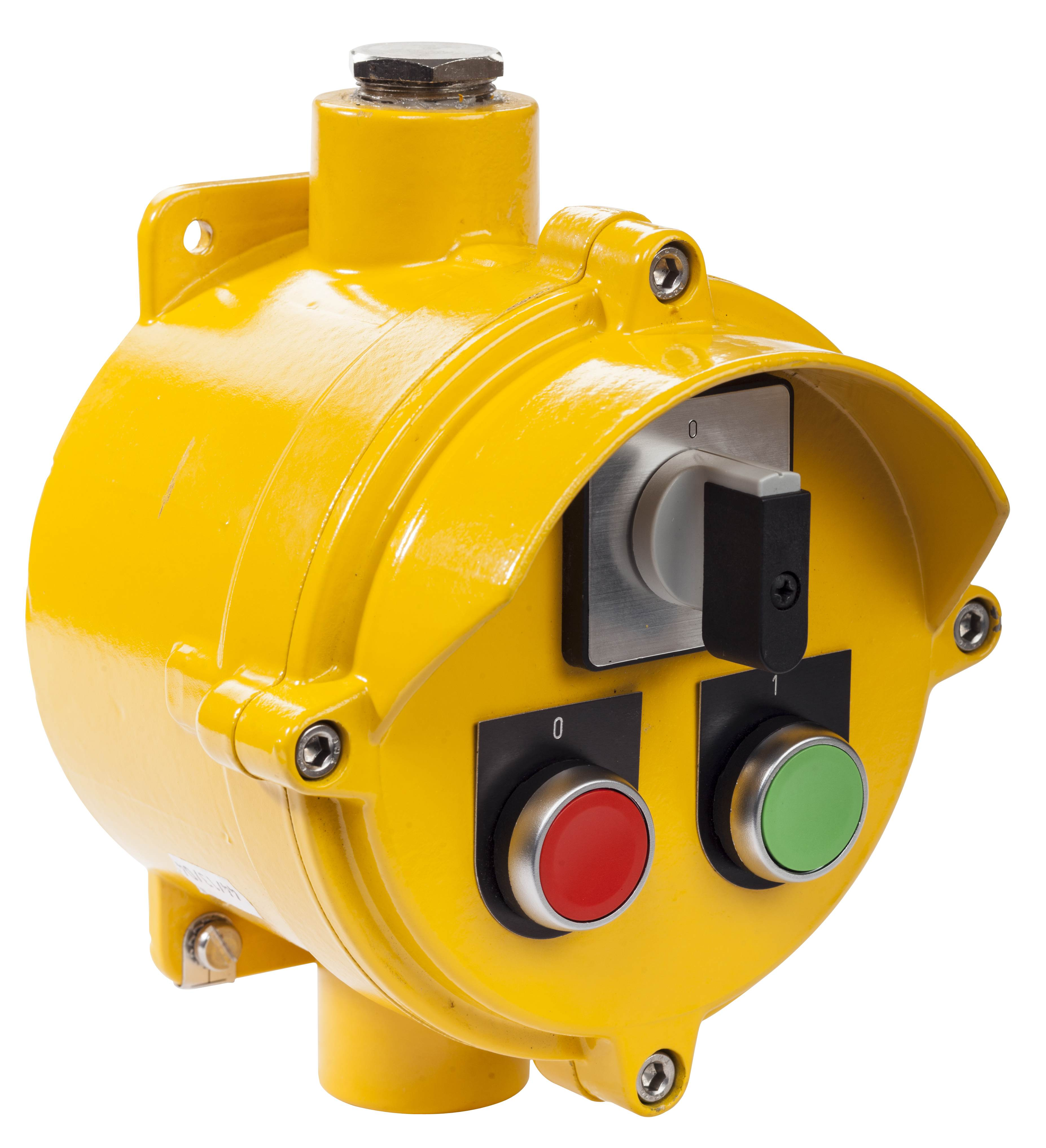 Cast aluminium control station