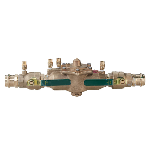 1 1/2 In Lead Free Reduced Pressure Zone Assembly, Quarter Turn Shutoff Valves, Lever Handles, Viega Propress (R) Adaptors