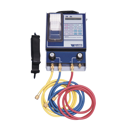 Digital Test Kit, Print Out And Computer Download For Pressure Vacuum Breaker, Reduced Pressure Zone, Double Check Valve Assembly