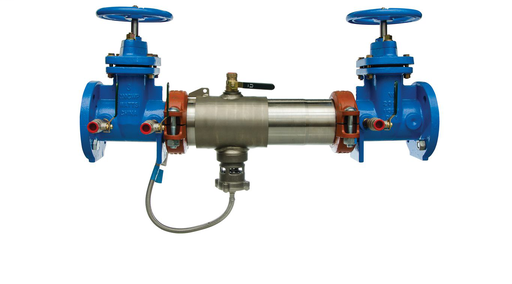 6 In Ss Reduced Pressure Zone Assembly, Nrs Shutoff Valves