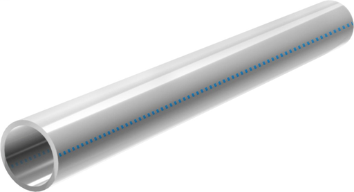 1/2 IN X 1000 FT 20 FT sticks Translucent Potable WaterPEXa Tubing, Blue Print