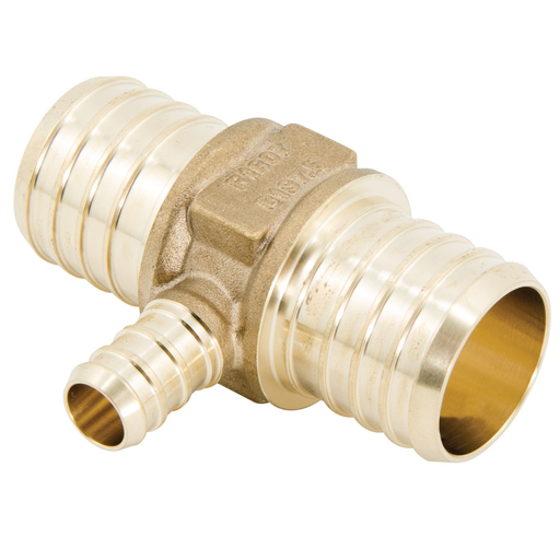 1 1/4 Cf X 1 1/4 Cf X 1/2 Cf In Lead Free Brass Crimpring (TM) Tee