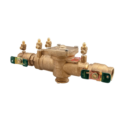 1 In Lead Free Reduced Pressure Zone Assembly With Quarter Turn Shutoff Valves And Tee Handles
