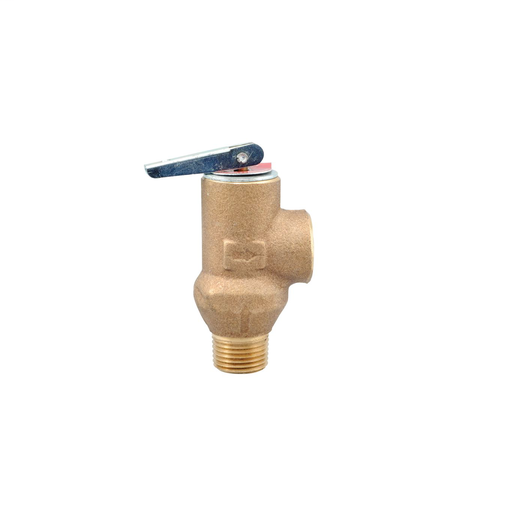 1/2 In Bronze Poppet Type Pressure Relief Valve, Test Lever, 175 psi, Ul Listed