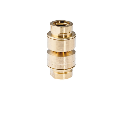1/4 In Lead Free Dual Check Vacuum Breaker, In-Line, Continuous Pressure