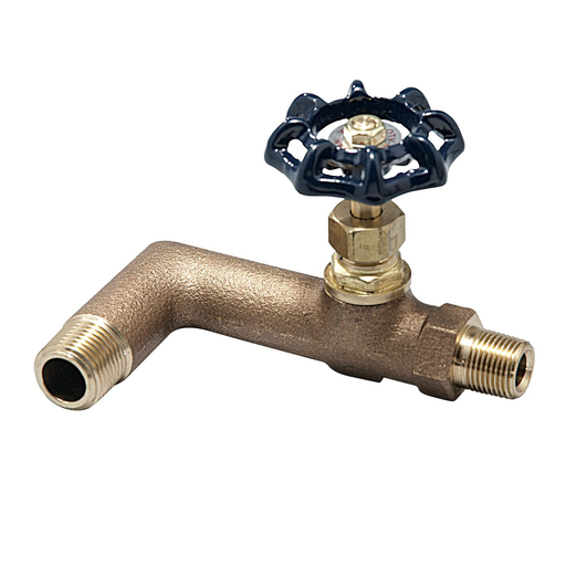 1/2 In Oil Tank Valve, Male Threaded X Male Threaded Connections