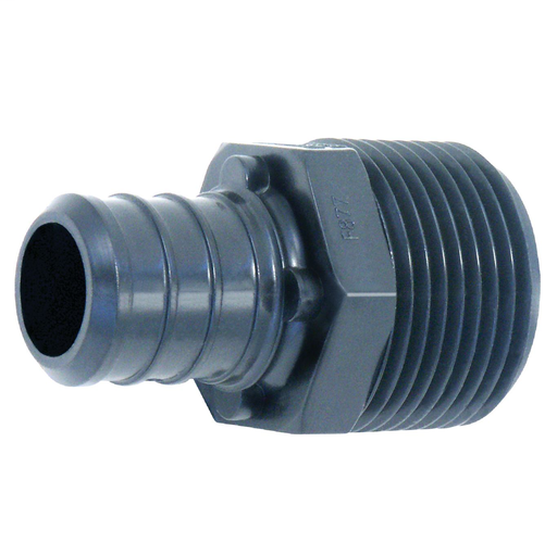 1/2 Cf X 1/2 Mpt Poly Alloy Crimpring (TM) By Mpt Adapter
