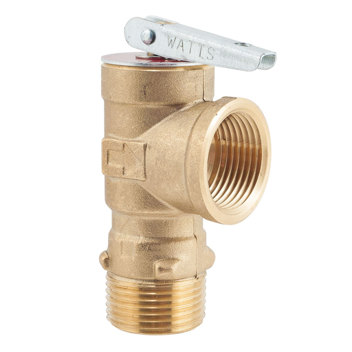 3/4 In Lead Free Poppet Type Pressure Relief Valve With Test Lever, 3/4 In Npt Female Drain Outlet, Set At 150 psi