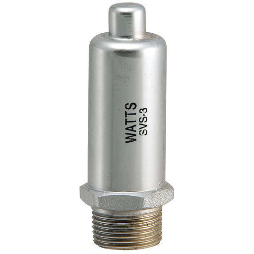 3/4 In Straight Steam Air Vent, Non-Adjustable