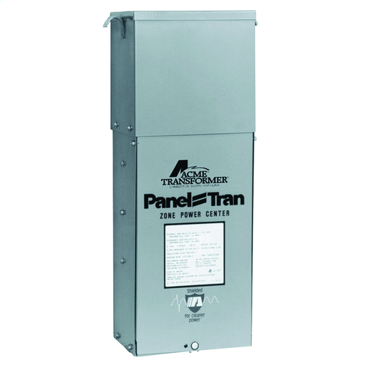 Panel Tran Zone Power Centers - Single Phase, 480 - 120/240V, 10kVA, Snap In Breakers