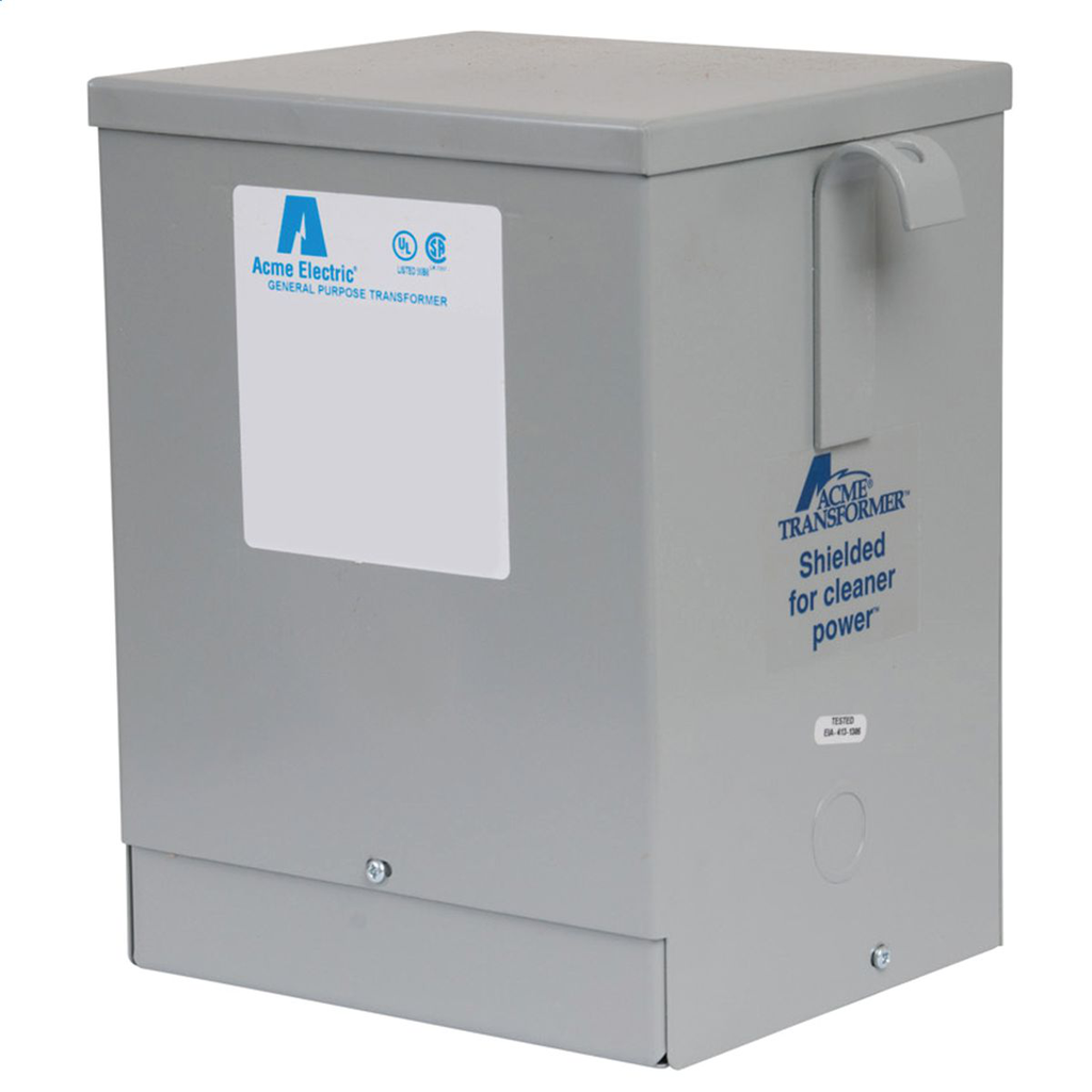 Buck-Boost Transformer - Single Phase, 240 X 480 - 24/48V, 3kVA
