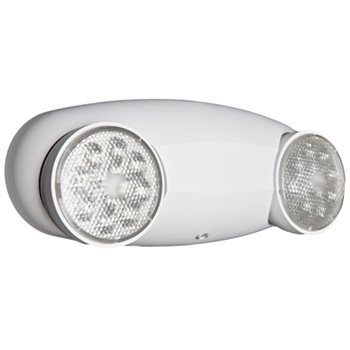 Product image for Lithonia Lighting ELM2 LED HO M12 1.5 W 120 to 277 Volt White Thermoplastic Emergency Lighting Unit
