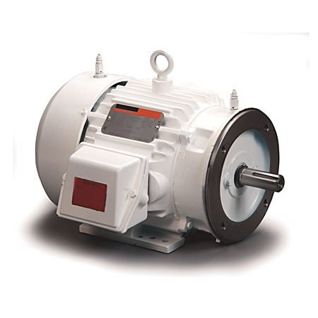 CM115 Family - Washdown Duty AC Motors, 7.5 HP, 1800 RPM, C-Face Foot Mounted, Frame Size is 213TC