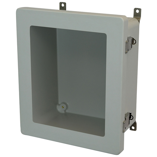 Product image for ALLIED AM1426LW 14X12X6 ENCL SNAP L