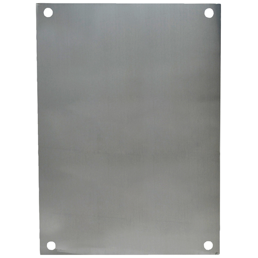Product image for Allied Moulded Products PA108 Aluminum Back Panel