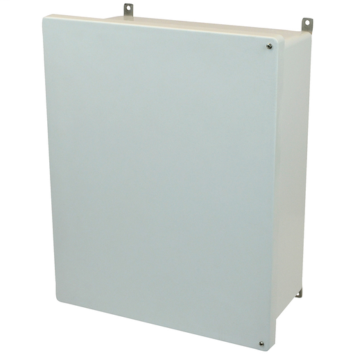 Product image for Allied Moulded Products AM2068H 20 Inch x 16 Inch x 8 Inch Wall Mount Enclosure Assembly