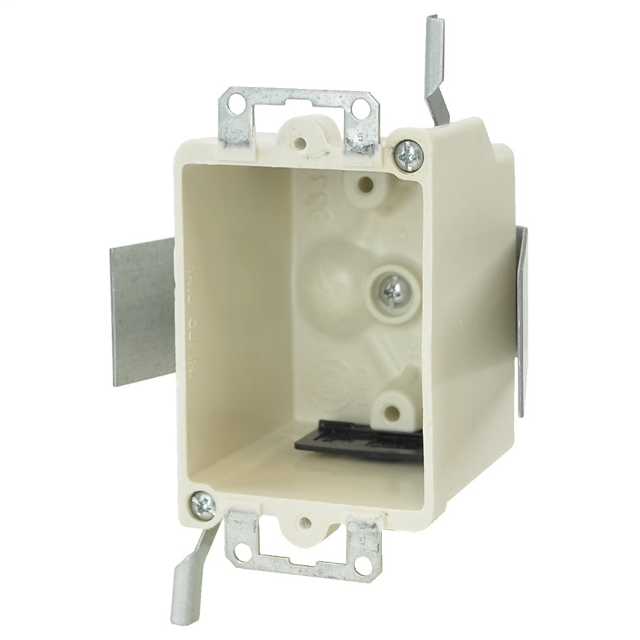 Allied Moulded Products 9331-ESK 2-1/2 x 2-3/8 Inch 3-1/4 Inch 14 In 1-Gang Fiberglass Switch/Receptacle Outlet Box Allied Moulded Products 9331-ESK 2-1/2 x 2-3/8 Inch 3-1/4 Inch 14 In 1-Gang Fiberglass Switch/Receptacle Outlet Box