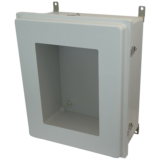 Product image for Allied Moulded Products AM24208RLW Wall Mount Enclosure Assembly
