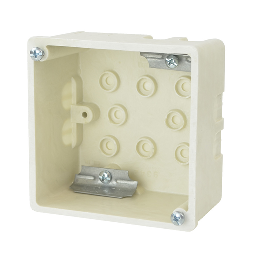 Product image for Allied Moulded Products 9342-C2 2-1/2 x 4 Inch 27.3 In. Fiberglass Square Wall Junction Box