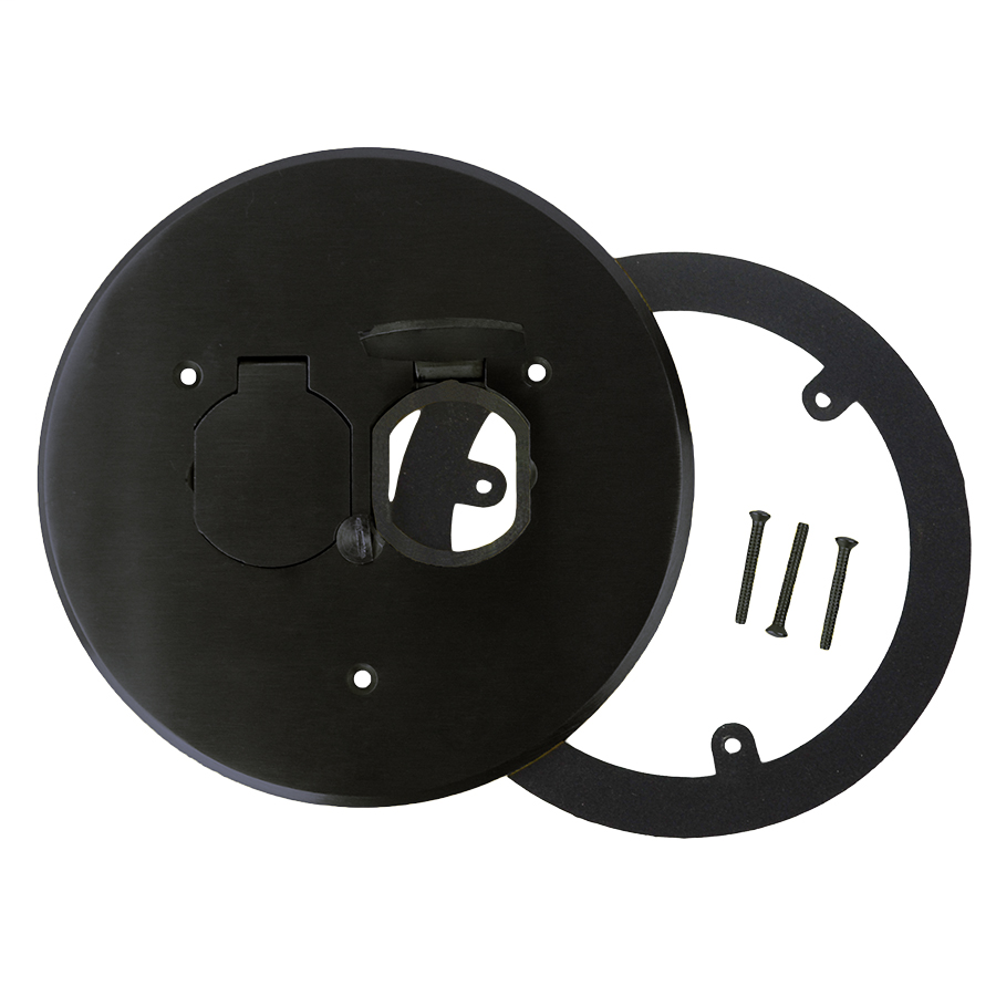 Product image for ALLIED FB-7DBCVR ROUND DPL DRK BRNZ