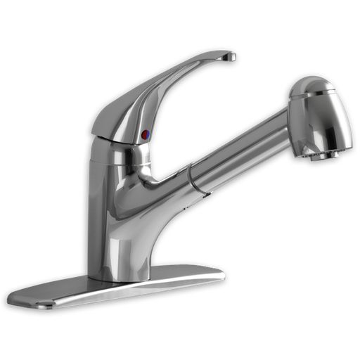 Easy Touch 1-Handle Pull-Out Kitchen Faucet- Stainless Steel 6310F.002