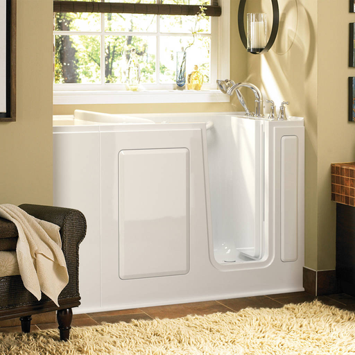 Gelcoat Value Series 28x48-inch Walk-in Bathtub with Combination Air Spa and Whirlpool System – Right Hand Door and Drain 2848509CR.W