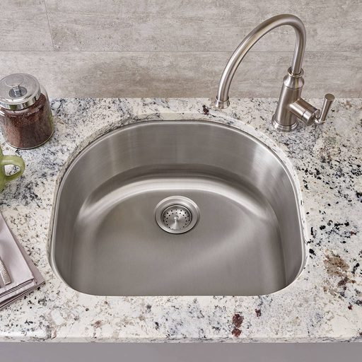 Portsmouth 23x21-inch Stainless Steel Kitchen Sink 18SB9232100S.075
