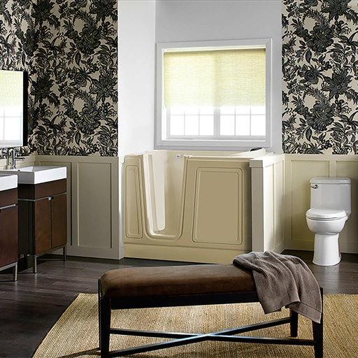 Acrylic Luxury Series 30x51-inch Soaking Walk-In Bathtub - Left Door and Drain 3051115SL.L