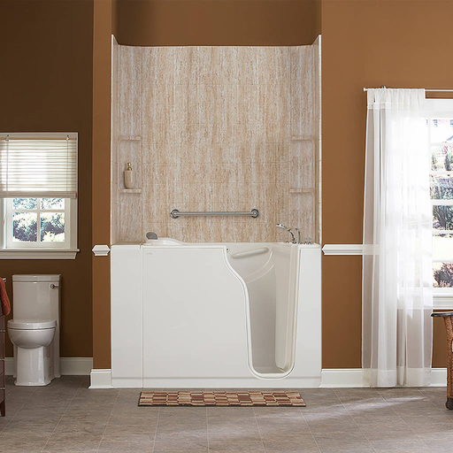 Gelcoat Premium Series 30x52-inch Soaking Walk-In Bathtub - Right Door/Drain 3052109SR.W
