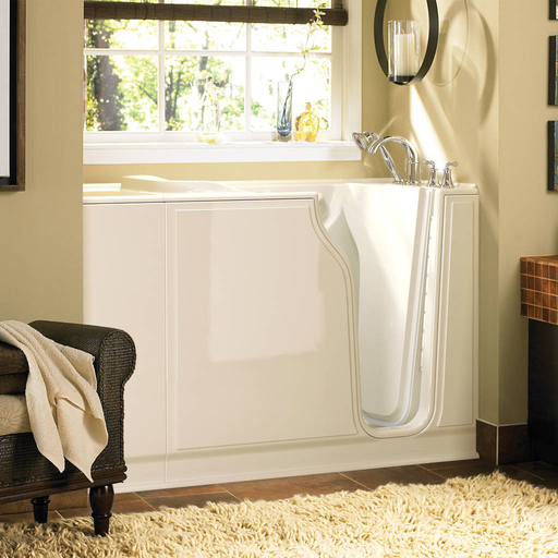 Gelcoat Value Series 30x52 Inch Soaking Walk-In Bathtub - Right Hand Door and Drain 3052309SR.L