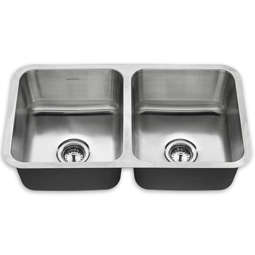 Danville 32x18 Double Bowl Kitchen Sink 18DB321800S075.075