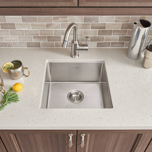 Pekoe 17x17-inch Stainless Steel Kitchen Sink 18SB8171700.075