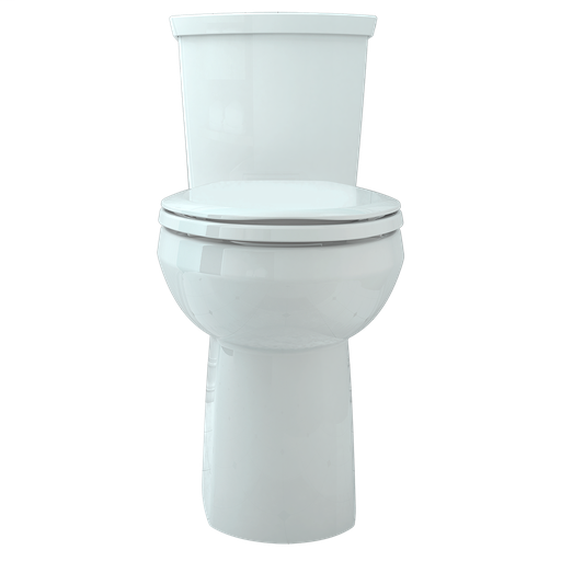 Cadet 3 Tall Height 2-Piece 1.0/1.6 GPF Dual Flush Round Toilet with Slow Close Seat 3380BA216ST020.020