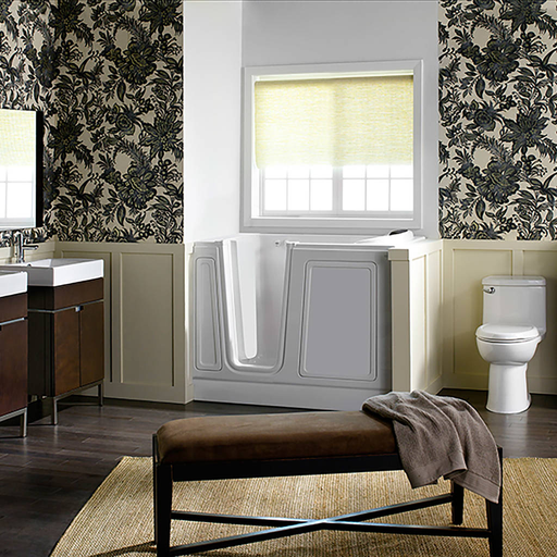 Acrylic Luxury Series 30x51-inch Soaking Walk-In Bathtub - Left Door and Drain 3051115SL.W